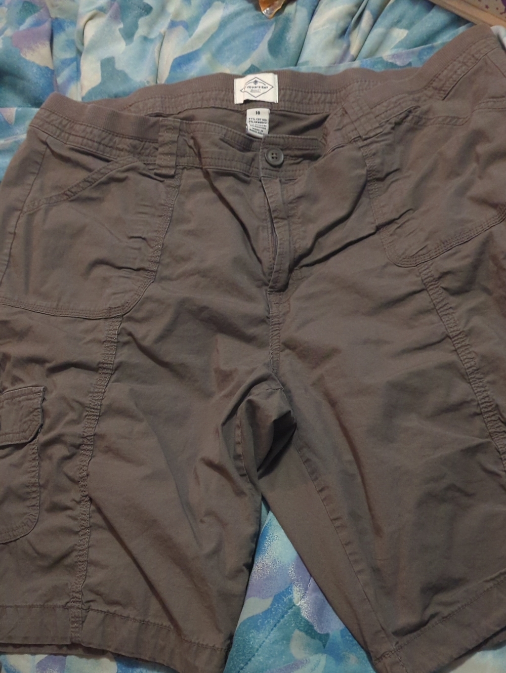 WoMen's Casual Cargo Shorts - Brown